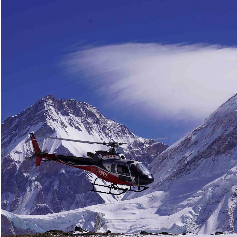 Touring around the Everest region